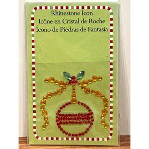 Rhinestone Icon Ornament Sticker Christmas Embellishment IG549144894